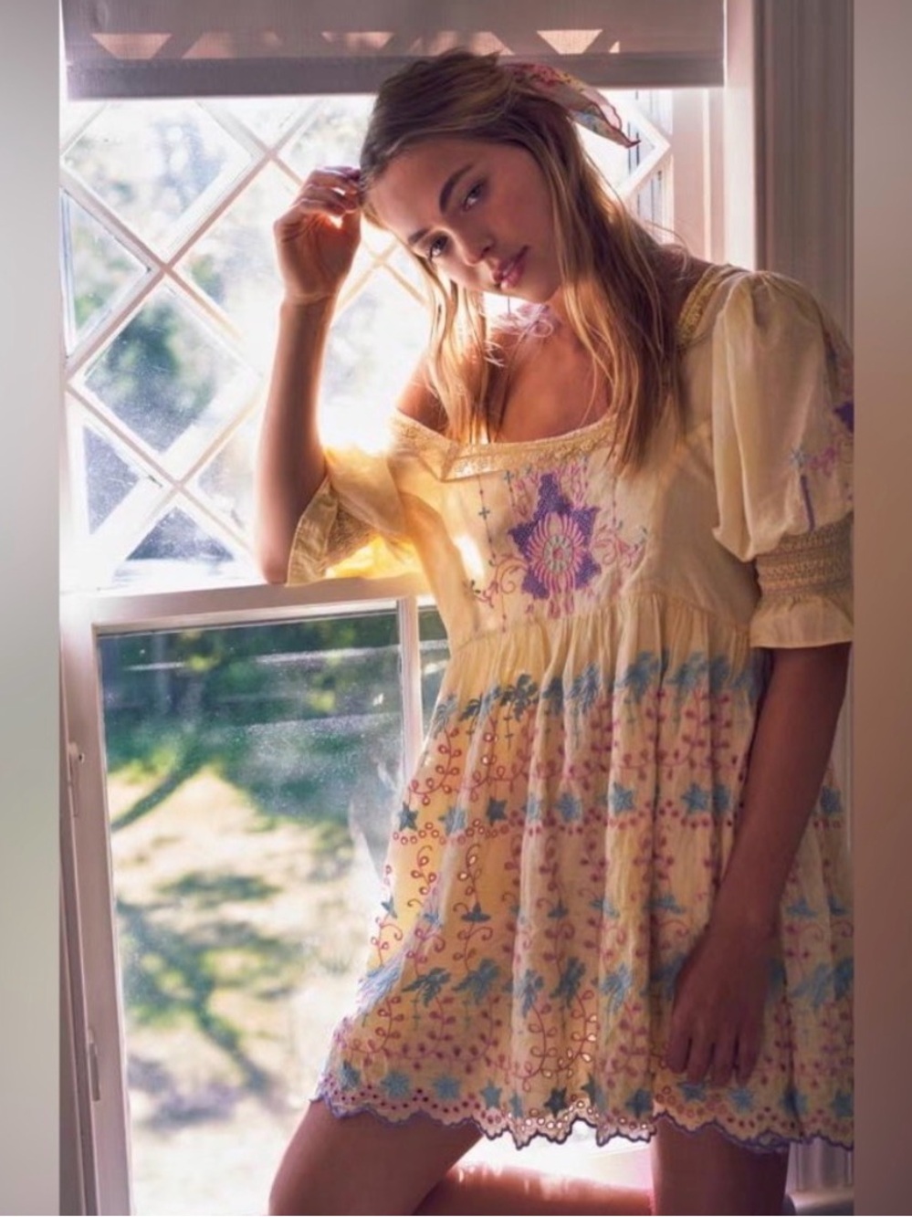 Loveshackfancy Freja Dress in Rise and Shine